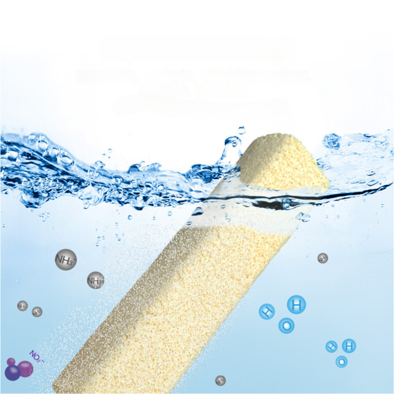 Aquarium Filtration Media Column Insert, Porous Fish Tank Filter Block & Activated Carbon Column for Water Filtration Systems