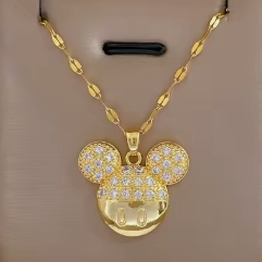 Cute Mouse Luxury Elegant Necklace – Pendant for Women