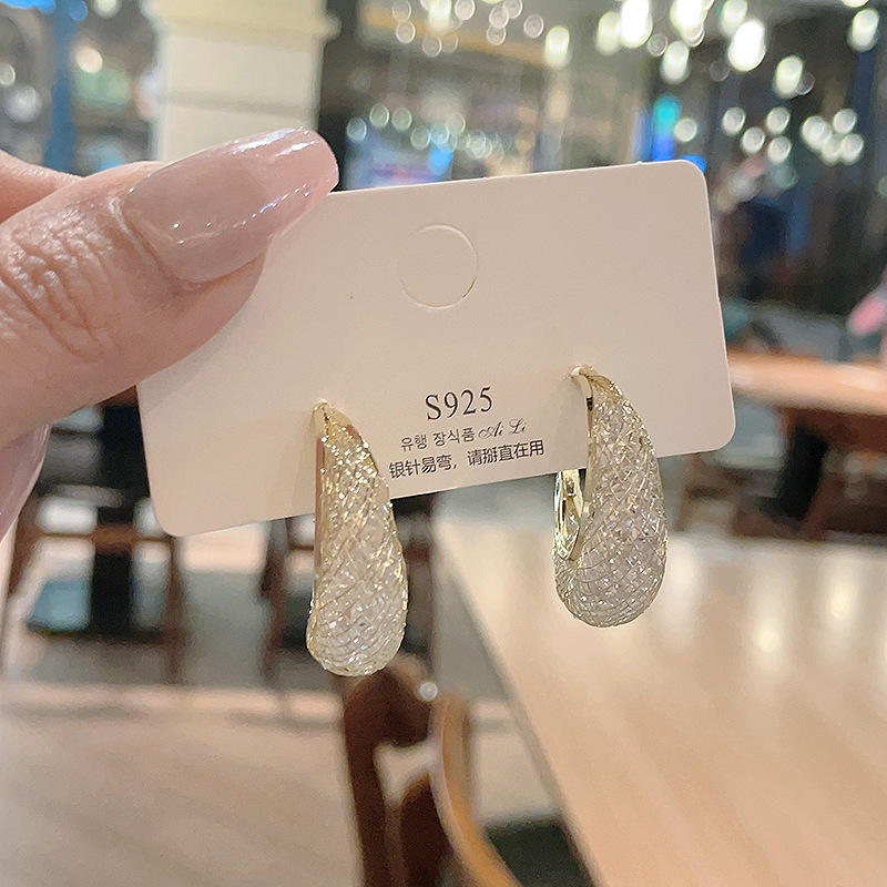 Crystal HOOP Earrings for Women – Dangle Statement Jewellery