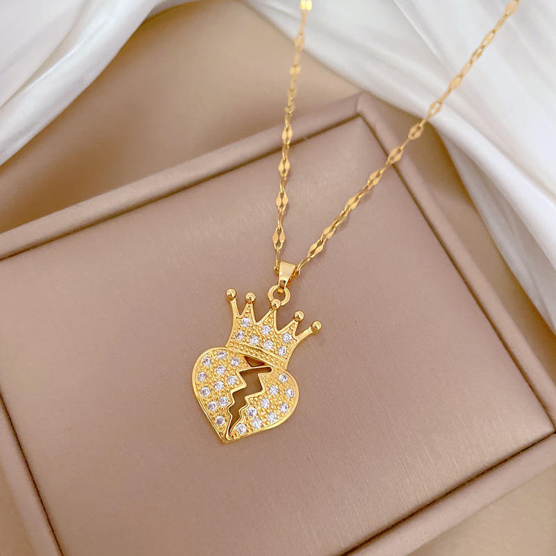 Cute Luxury Heart Elegant Necklace – Pendant for Women