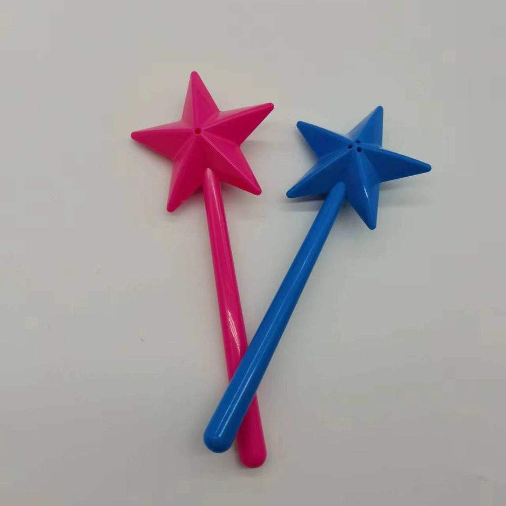 Magical Star Wand Spice Dispenser Set Portable Refillable Salt Pepper Shakers Plastic Seasoning Shakers for Kitchen BBQ Supplies