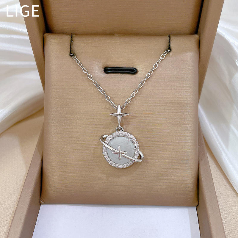 Cute Planet Luxury Elegant Necklace – Pendant for Women