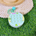 Creative Cartoon Style Keychain Toy Pendant Stress-Relieving Squeezing Fidget Gift Made of Lightweight Plastic