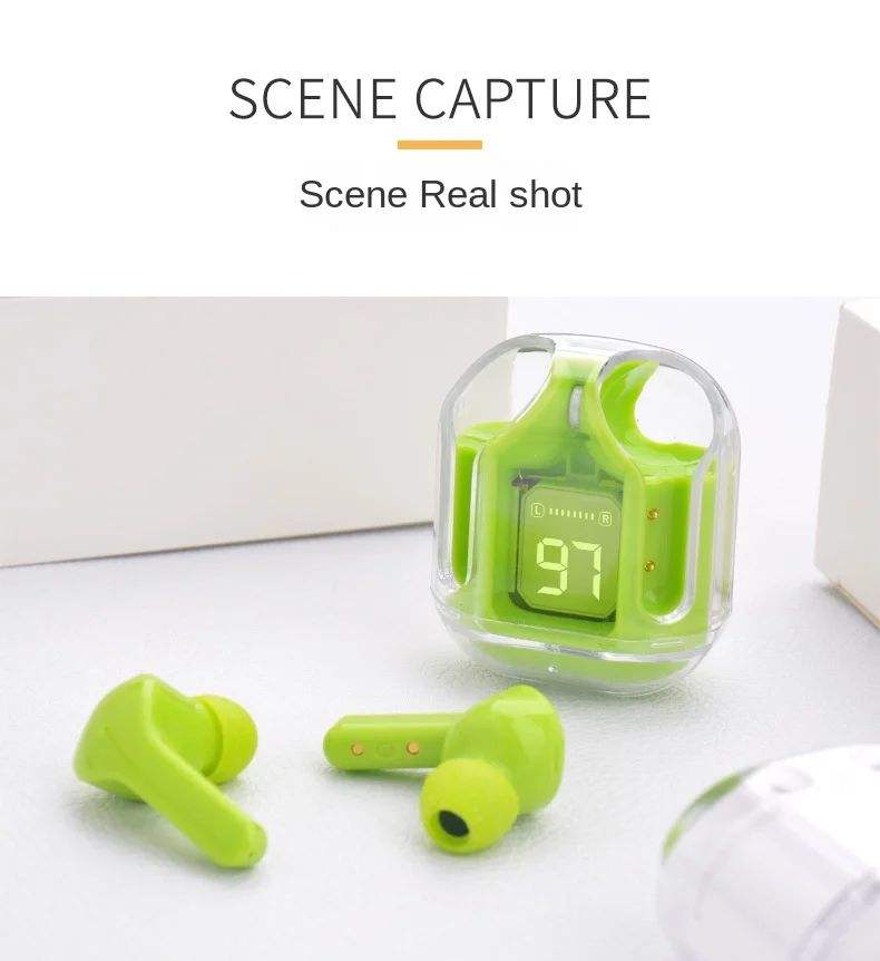 TWS Headset Wireless Headphones 5.1 Earphones Sport Stereo In-Ear Earbuds
