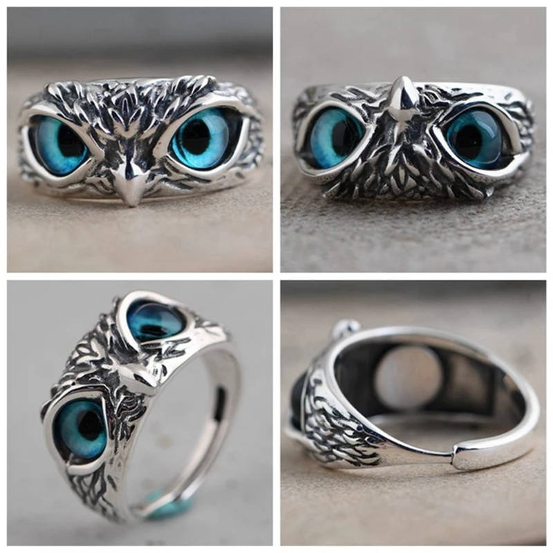 Owl Ring  Animal Rings Bird Cute Luxury Elegant Ring – for Women