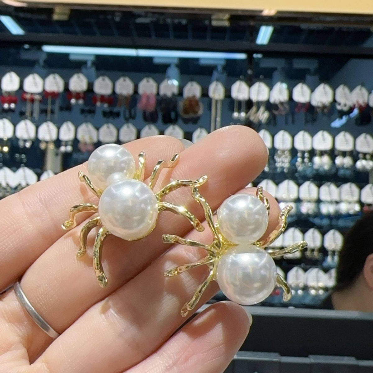 Spider  Stud Earrings for Women –  Statement Jewellery