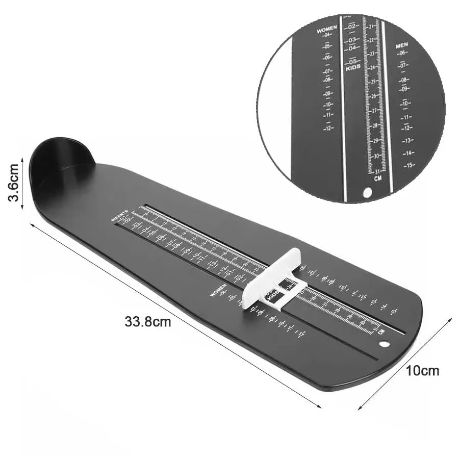 Shoe Sizer Foot Measurement Device for Shoe Feet Measuring Ruler Sizer for Adults Men Women.