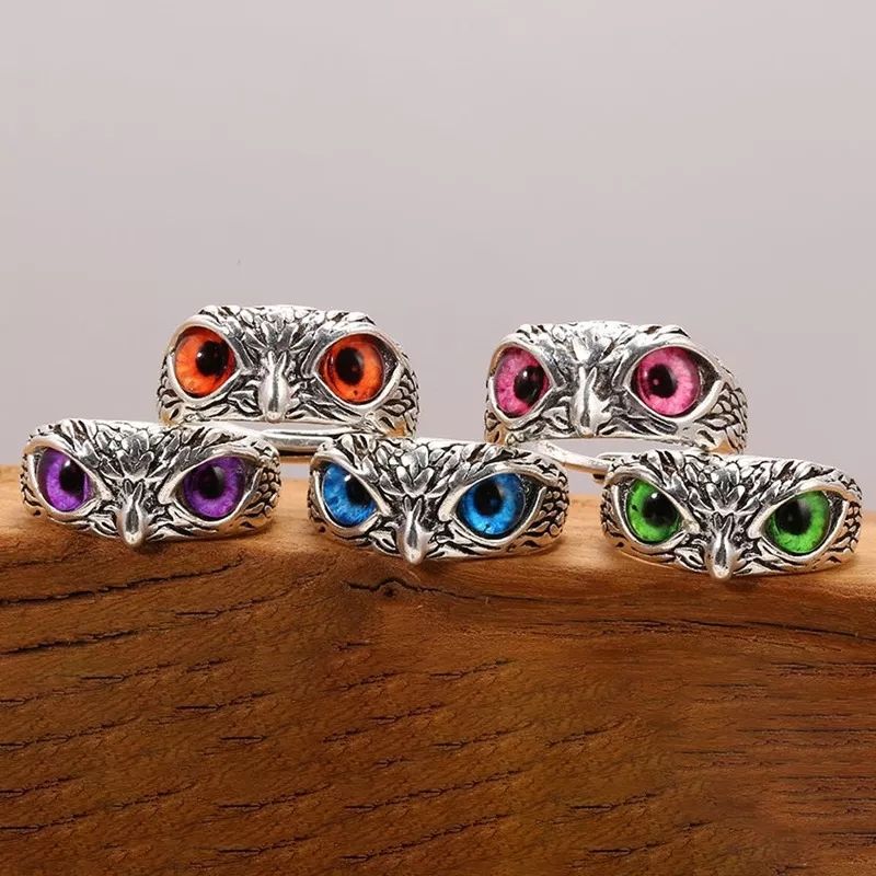 Owl Ring  Animal Rings Bird Cute Luxury Elegant Ring – for Women