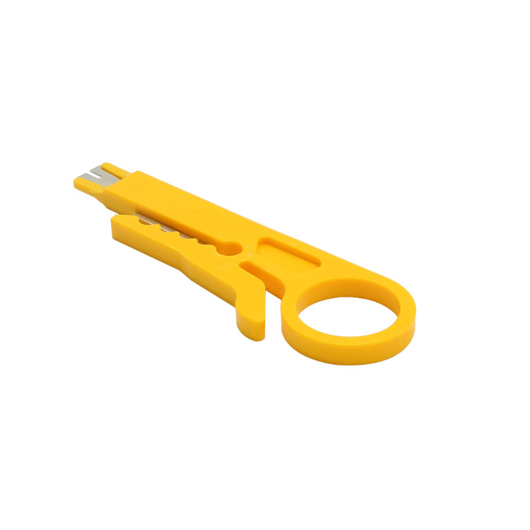 Yellow Hot Sold Power Cable Splitter Knife Internet Cable Cutter Mini Strippers Network UTP STP Cable Cutter