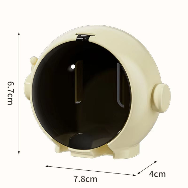 1PCS Brush Holder Cartoon Wall Mounted Non Perforated Bathroom Storage Rack Electric Toothbrush Holder Bathroom Accessories
