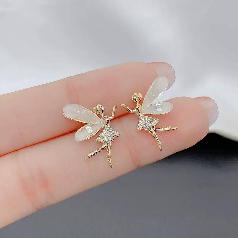 Fairy Elf Crystal Earrings for Women –  Statement Jewellery