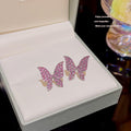 Butterfly Crystal Earrings for Women –  Statement Jewellery