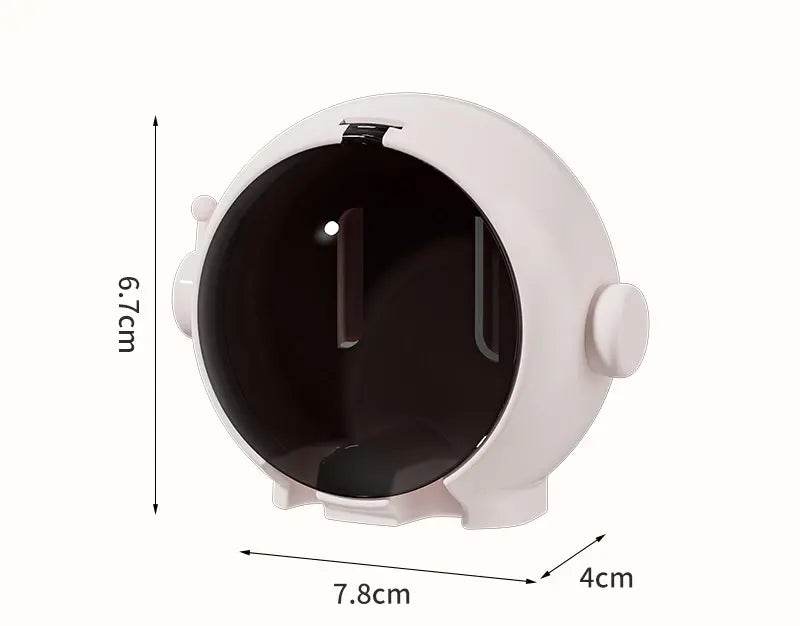 1PCS Brush Holder Cartoon Wall Mounted Non Perforated Bathroom Storage Rack Electric Toothbrush Holder Bathroom Accessories