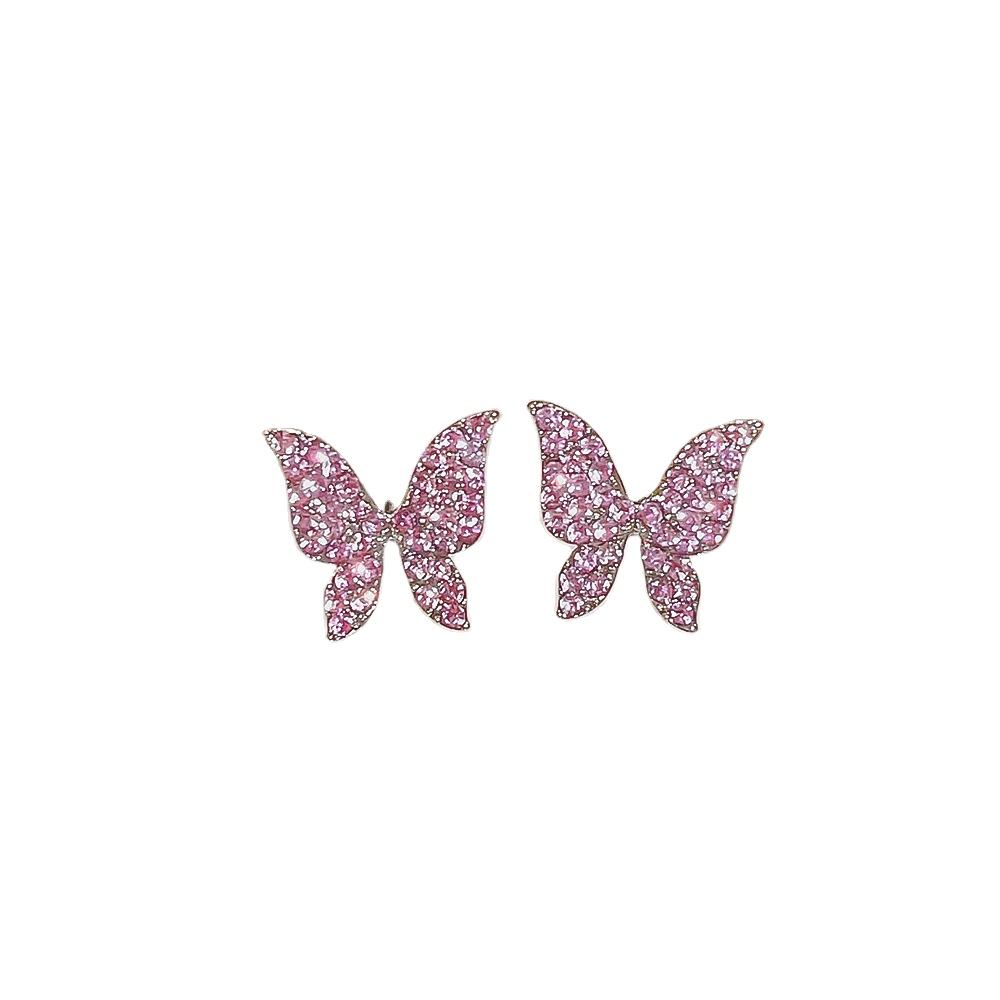 Butterfly Crystal Earrings for Women –  Statement Jewellery