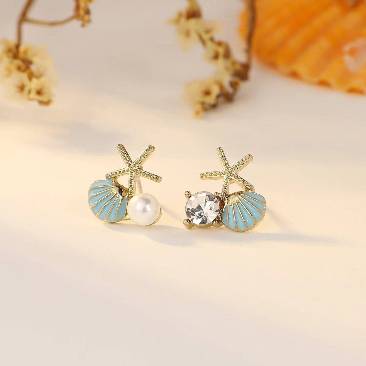 Ocean Crystal Earrings for Women –  Statement Jewellery