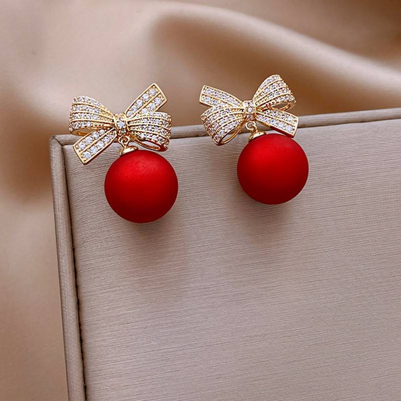 Christmas Crystal Earrings for Women –  Statement Jewellery