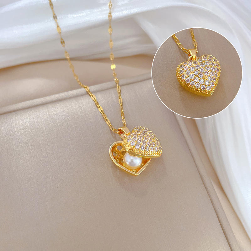Cute Luxury Heart Elegant Necklace – Pendant for Women
