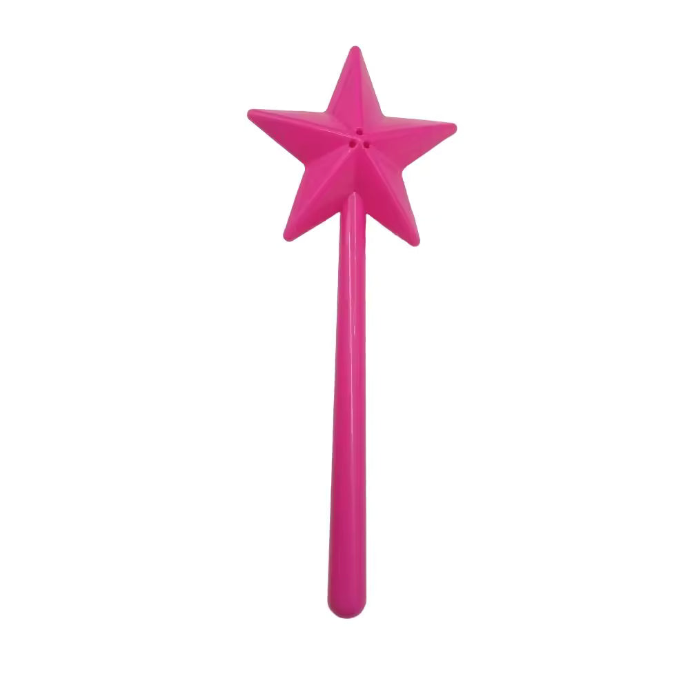 Magical Star Wand Spice Dispenser Set Portable Refillable Salt Pepper Shakers Plastic Seasoning Shakers for Kitchen BBQ Supplies
