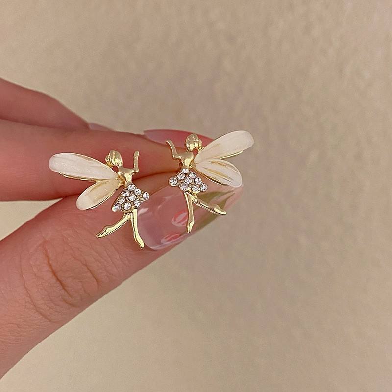 Fairy Elf Crystal Earrings for Women –  Statement Jewellery