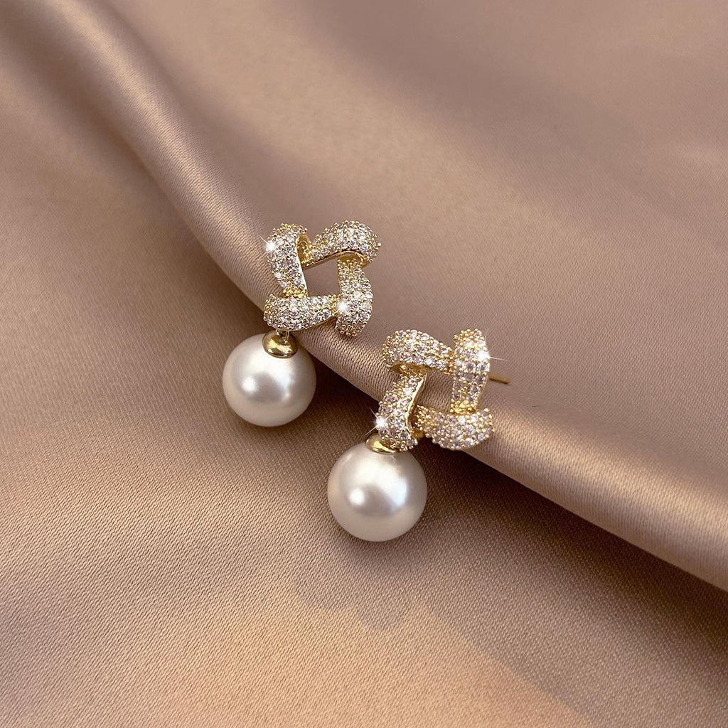 Crystal Drop Earrings for Women – Dangle Statement Jewellery