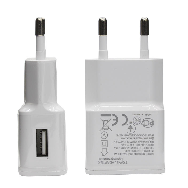 US EU Plug Usb Phone Wall Travel Charger Adapter