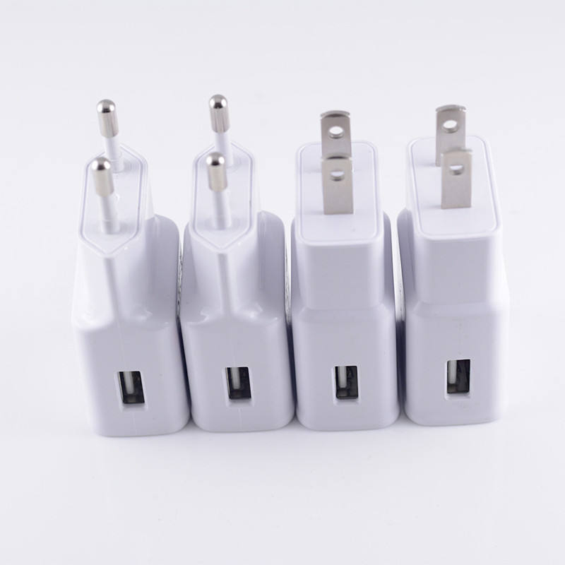 US EU Plug Usb Phone Wall Travel Charger Adapter