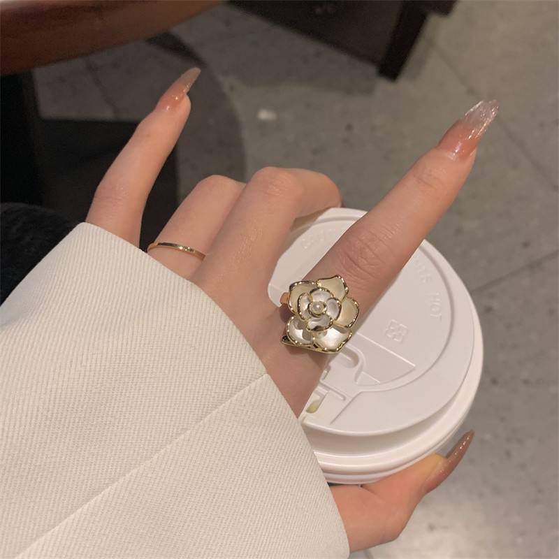 Ring Flower Rings  Cute Luxury Elegant Ring – for Women