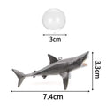 Floating Aquarium Decoration Ornament, Cute Fishing Shark Mini Fish Tank Landscape Accessories, Decorative Aquatic Tank Scenery