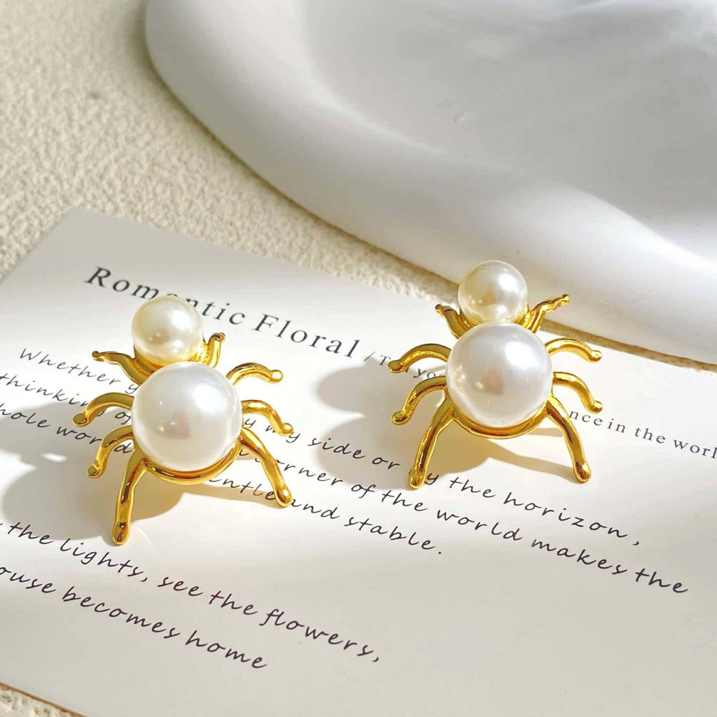 Spider  Stud Earrings for Women –  Statement Jewellery