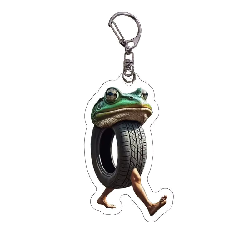 Creative  Cartoon Style Keychain
