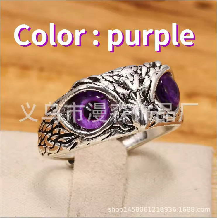 Owl Ring  Animal Rings Bird Cute Luxury Elegant Ring – for Women