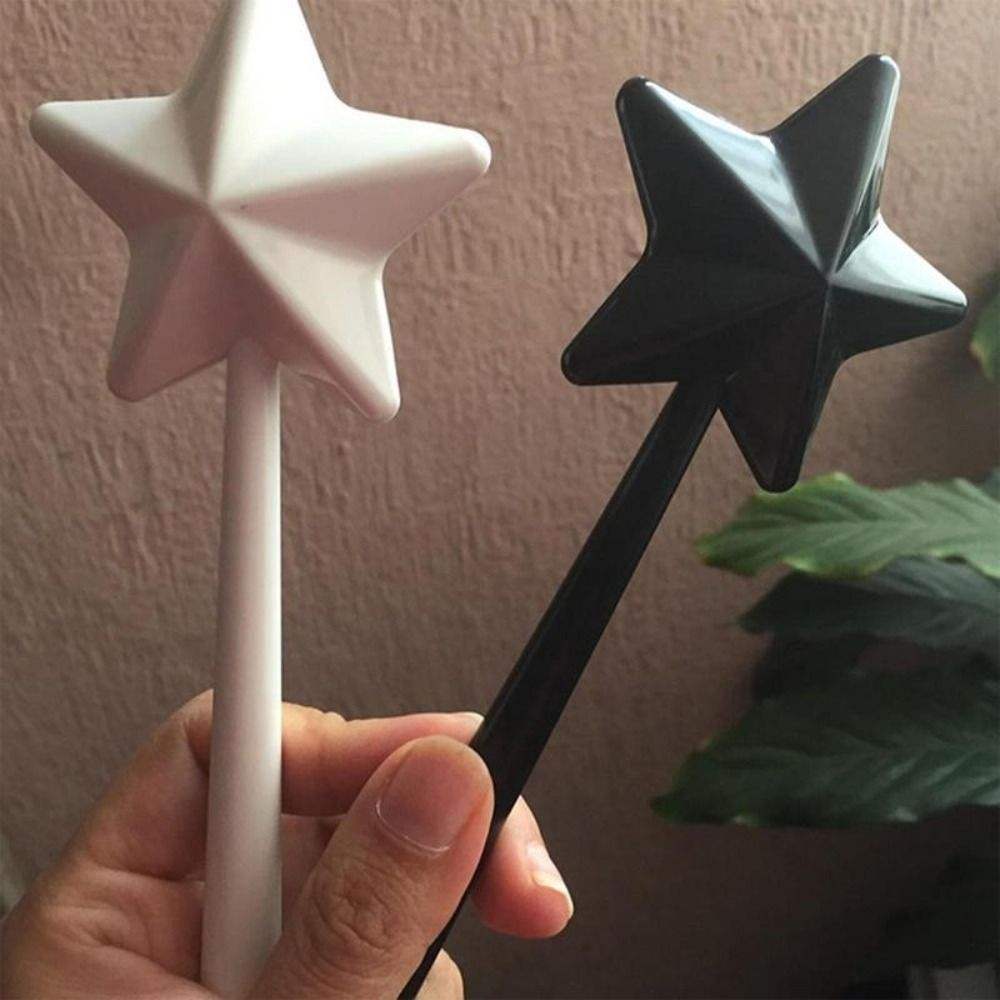 Magical Star Wand Spice Dispenser Set Portable Refillable Salt Pepper Shakers Plastic Seasoning Shakers for Kitchen BBQ Supplies