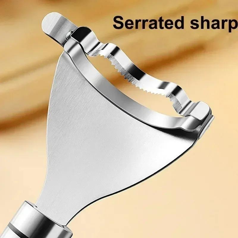 Kitchen Accessories Stainless Steel Manual Corncob Shaver Planer Thresher Corncob Stripper for Melon Fruit Fruit Vegetable Tools