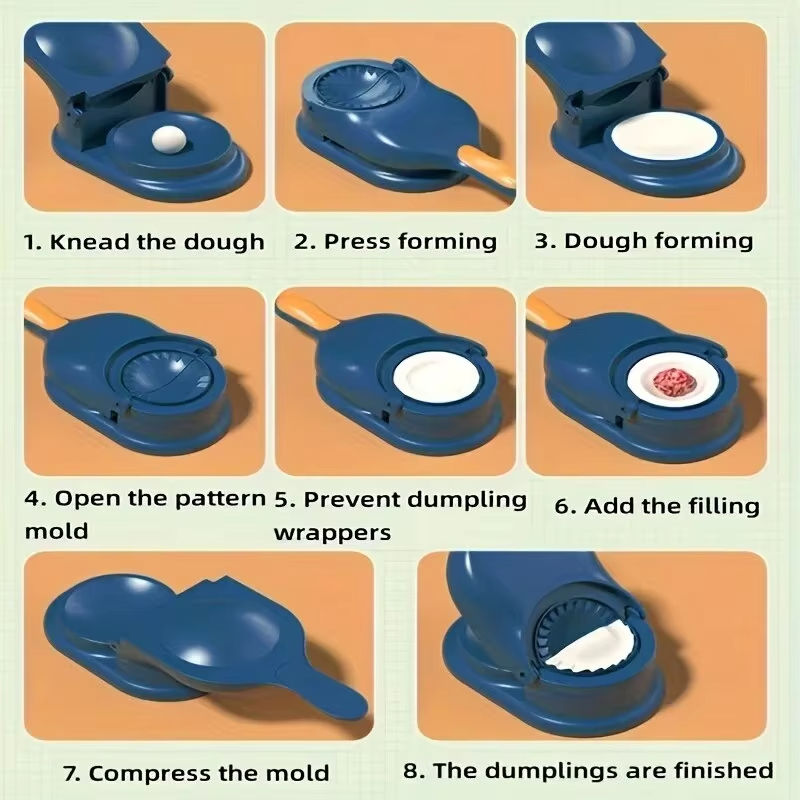 1pc Household Dumpling Skin Maker Creative Dumpling Maker Kitchen DIY Dumpling Maker Dumpling Moulds for Dumpling Skin