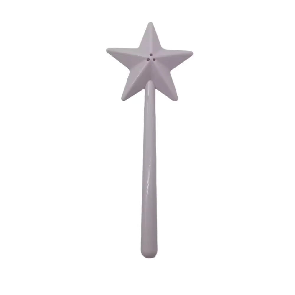 Magical Star Wand Spice Dispenser Set Portable Refillable Salt Pepper Shakers Plastic Seasoning Shakers for Kitchen BBQ Supplies