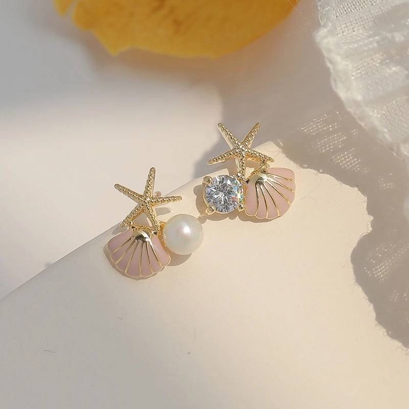 Ocean Crystal Earrings for Women –  Statement Jewellery