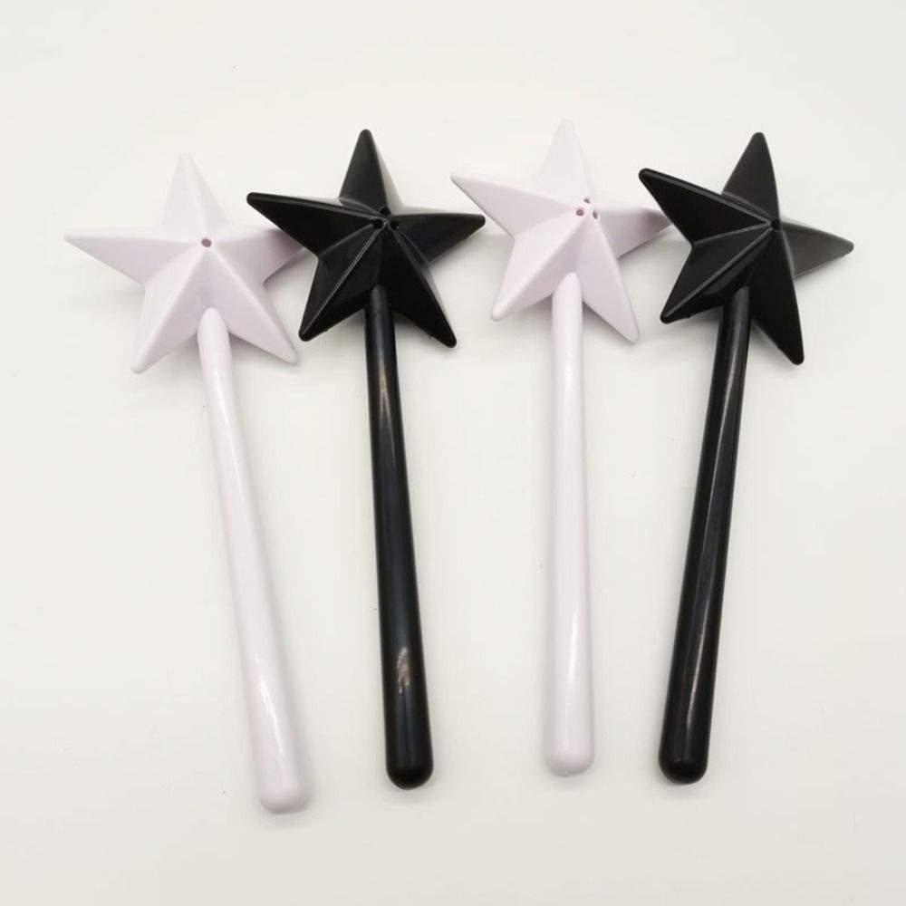Magical Star Wand Spice Dispenser Set Portable Refillable Salt Pepper Shakers Plastic Seasoning Shakers for Kitchen BBQ Supplies