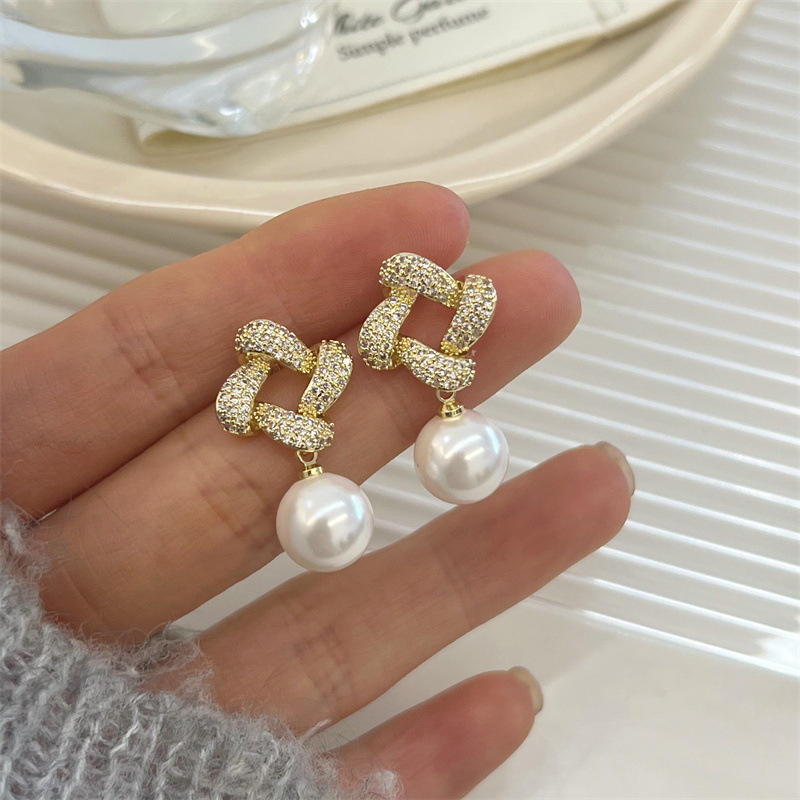 Crystal Drop Earrings for Women – Dangle Statement Jewellery