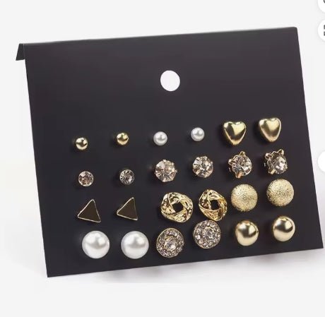 Earrings - Golden