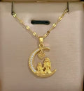 Mum/Daughter . Sisters Moon Luxury Elegant Necklace – Pendant for Women