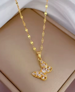 Butterfly Luxury Elegant Necklace – Pendant for Women
