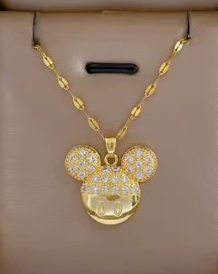 Cute Mouse Luxury Elegant Necklace – Pendant for Women