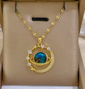 planet and stars Pendant Luxury Elegant Necklace – Pendant for Women